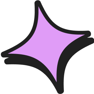 Pink Star Figure
