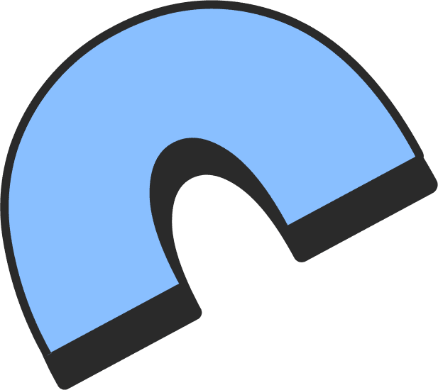 Portfolio Blue Arch Figure