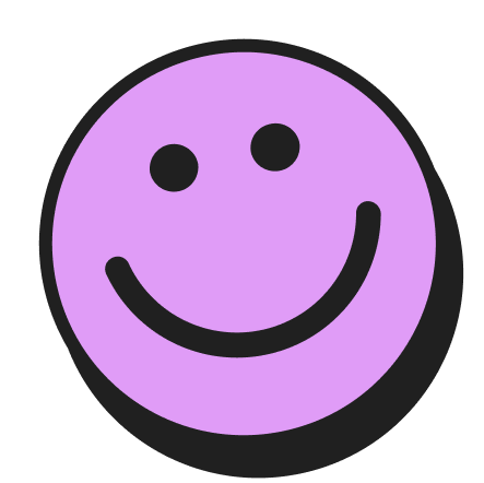 Purple Smiley Face